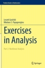 Image for Exercises in analysisPart 2,: Nonlinear analysis