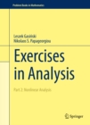 Image for Exercises in analysis.: (Nonlinear analysis)