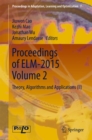 Image for Proceedings of ELM-2015 Volume 2: Theory, Algorithms and Applications (II)