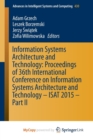 Image for Information Systems Architecture and Technology: Proceedings of 36th International Conference on Information Systems Architecture and Technology - ISAT 2015 - Part II