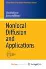 Image for Nonlocal Diffusion and Applications