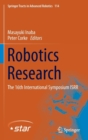 Image for Robotics research  : the 16th International Symposium ISRR