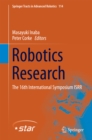 Image for Robotics research: the 16th International Symposium ISRR