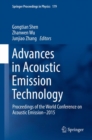 Image for Advances in acoustic emission technology: proceedings of the World Conference on Acoustic Emission 2015 : 179