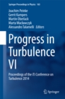 Image for Progress in turbulence VI: proceedings of the iTi Conference on turbulence 2014 : Volume 165