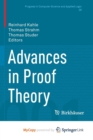 Image for Advances in Proof Theory