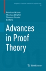 Image for Advances in Proof Theory : Volume 28