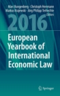 Image for European Yearbook of International Economic Law 2016