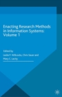 Image for Enacting Research Methods in Information Systems: Volume 1