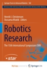 Image for Robotics Research