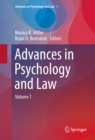 Image for Advances in Psychology and Law: Volume 1 : Volume 1