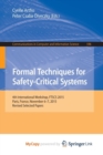 Image for Formal Techniques for Safety-Critical Systems : 4th International Workshop, FTSCS 2015, Paris, France, November 6-7, 2015. Revised Selected Papers