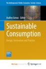 Image for Sustainable Consumption