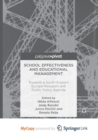 Image for School Effectiveness and Educational Management : Towards a South-Eastern Europe Research and Public Policy Agenda