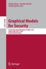Image for Graphical Models for Security