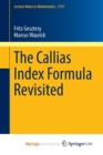 Image for The Callias Index Formula Revisited