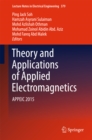 Image for Theory and applications of applied electromagnetics: APPEIC 2015 : 379