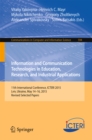 Image for Information and Communication Technologies in Education, Research, and Industrial Applications: 11th International Conference, ICTERI 2015, Lviv, Ukraine, May 14-16, 2015, Revised Selected Papers : 594