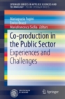 Image for Co-production in the public sector  : experiences and challenges