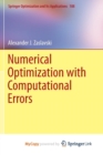 Image for Numerical Optimization with Computational Errors