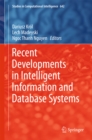 Image for Recent developments in intelligent information and database systems
