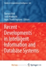 Image for Recent Developments in Intelligent Information and Database Systems
