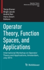 Image for Operator Theory, Function Spaces, and Applications