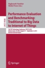 Image for Performance evaluation and benchmarking  : traditional to big data to internet of things