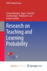 Image for Research on Teaching and Learning Probability