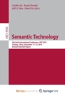Image for Semantic Technology : 5th Joint International Conference, JIST 2015, Yichang, China, November 11-13, 2015, Revised Selected Papers