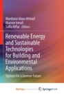 Image for Renewable Energy and Sustainable Technologies for Building and Environmental Applications