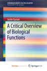 Image for A Critical Overview of Biological Functions