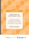 Image for Open Data in Southeast Asia