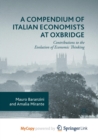 Image for A Compendium of Italian Economists at Oxbridge