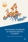 Image for The Palgrave handbook of decentralisation in Europe