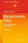 Image for Macroeconomic policy: demystifying monetary and fiscal policy