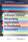 Image for Software Defined Networking Applications in Distributed Datacenters