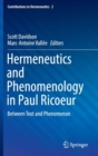 Image for Hermeneutics and Phenomenology in Paul Ricoeur
