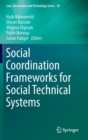 Image for Social Coordination Frameworks for Social Technical Systems