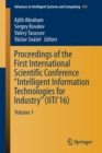 Image for Proceedings of the First International Scientific Conference “Intelligent Information Technologies for Industry” (IITI’16)