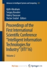 Image for Proceedings of the First International Scientific Conference &quot;Intelligent Information Technologies for Industry&quot; (IITI&#39;16) : Volume 2