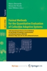 Image for Formal Methods for the Quantitative Evaluation of Collective Adaptive Systems : 16th International School on Formal Methods for the Design of Computer, Communication, and Software Systems, SFM 2016, B