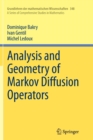 Image for Analysis and Geometry of Markov Diffusion Operators