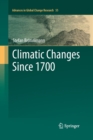 Image for Climatic Changes Since 1700