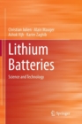 Image for Lithium Batteries : Science and Technology