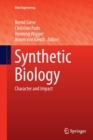 Image for Synthetic biology  : character and impact