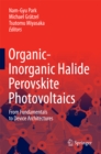 Image for Organic-inorganic halide perovskite photovoltaics: from fundamentals to device architectures