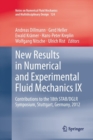 Image for New Results in Numerical and Experimental Fluid Mechanics IX : Contributions to the 18th STAB/DGLR Symposium, Stuttgart, Germany, 2012