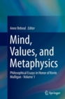 Image for Mind, Values, and Metaphysics