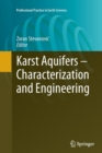 Image for Karst Aquifers - Characterization and Engineering